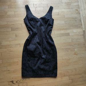 Vintage black mini dress